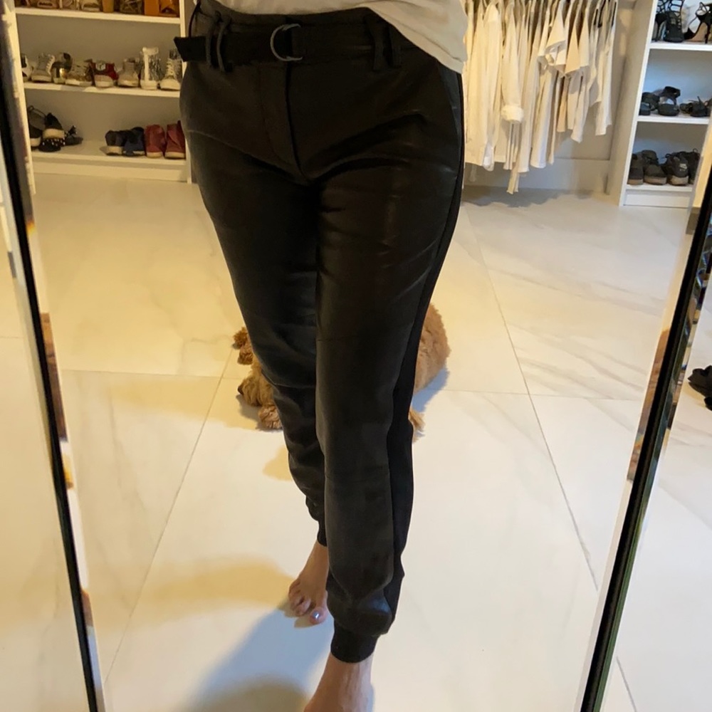 Vince leather pants